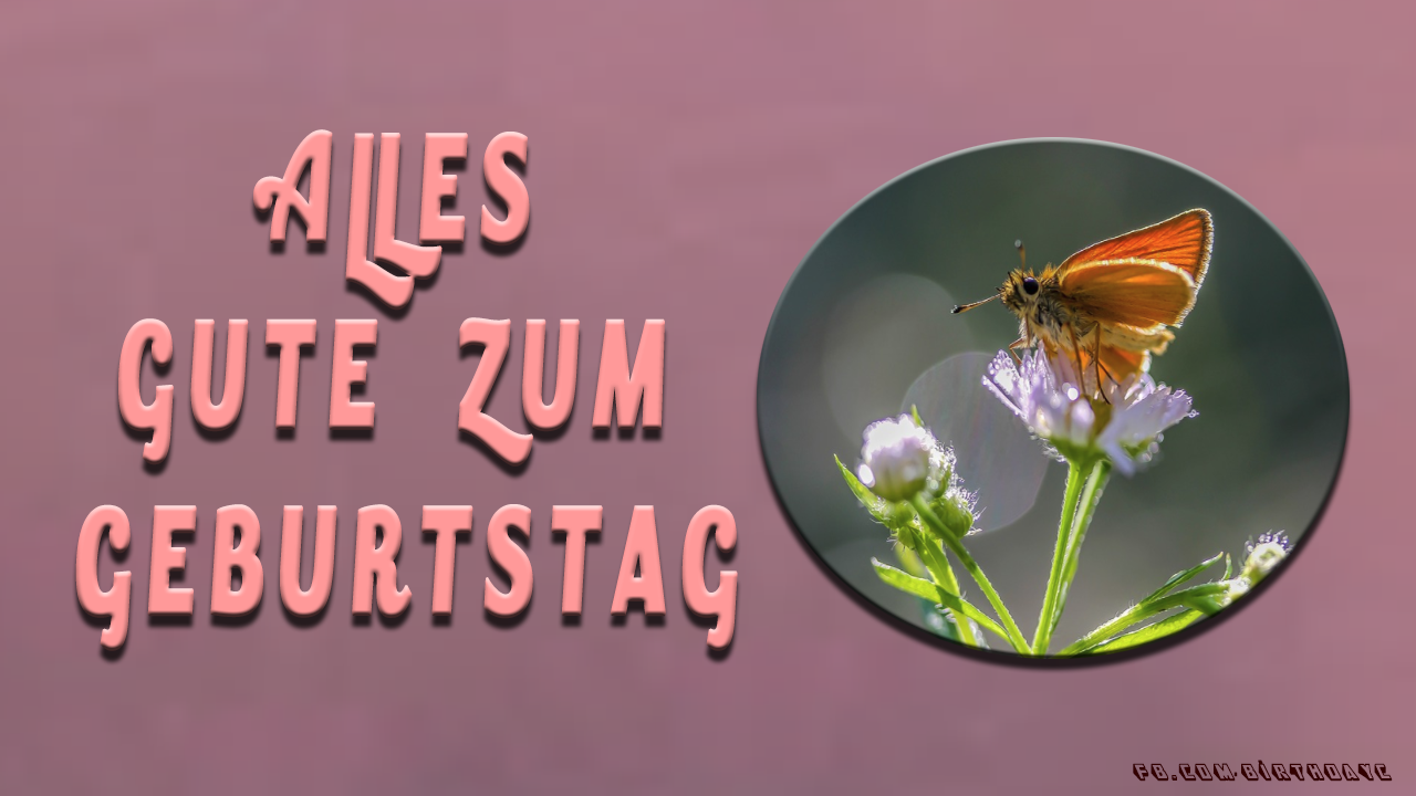 ALLES GUTE ZUM GEBURTSTAG