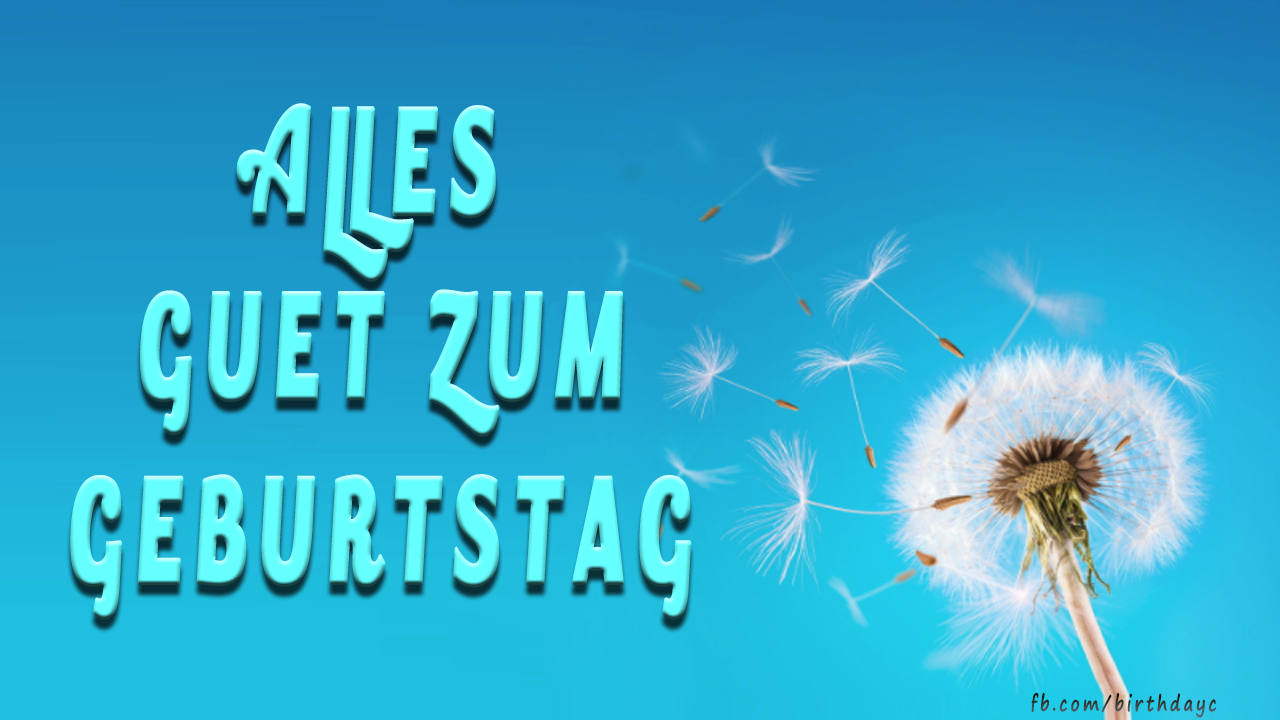ALLES GUTE ZUM GEBURTSTAG
