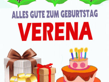 Alles gute zum geburtstag Verena