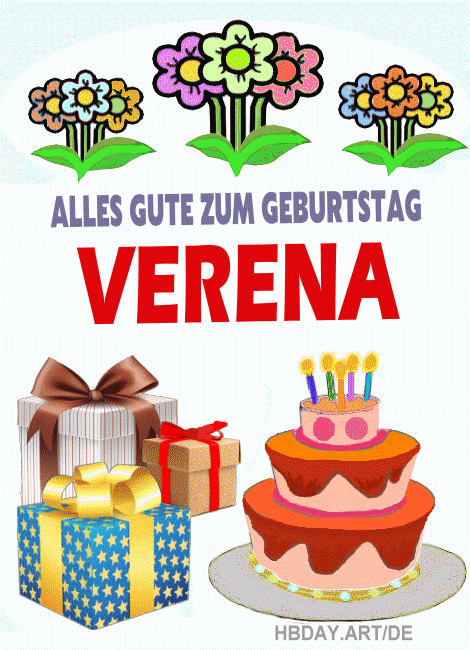 Alles gute zum geburtstag Verena