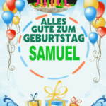Alles Gute Zum Geburtstag Samuel