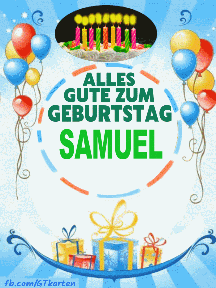Alles Gute Zum Geburtstag Samuel