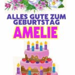 Alles Gute Zum geburtstag Amelie