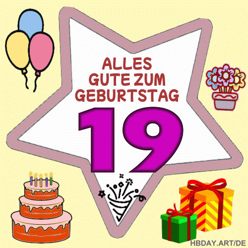 Alles gute zum geburtstag 19