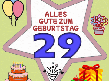 Alles gute zum geburtstag 29