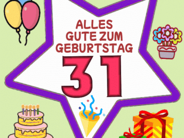 Alles gute zum geburtstag 31