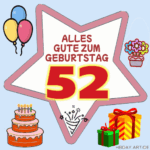 Alles gute zum geburtstag 52