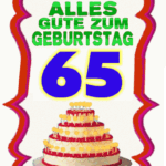 Alles Gute Zum Geburtstag 65