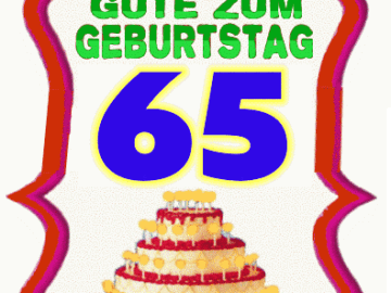 Alles Gute Zum Geburtstag 65