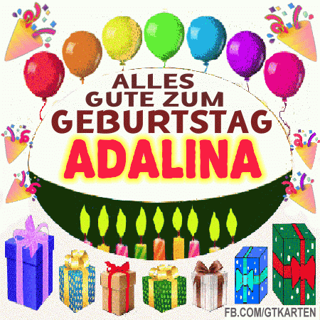 Alles gute zum geburtstag Adalina