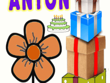 Alles gute zum geburtstag Anton