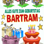 Alles gute zum geburtstag Bartram