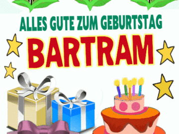 Alles gute zum geburtstag Bartram