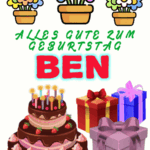 Alles gute zum geburtstag Ben