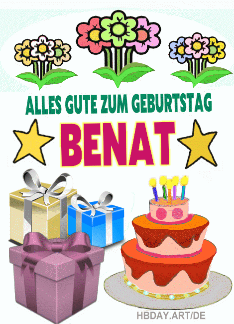 Alles gute zum geburtstag Benat