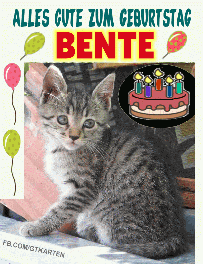 Alles gute zum geburtstag Bente