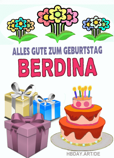 Alles gute zum geburtstag Berdina