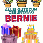 Alles gute zum geburtstag Bernie