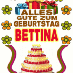Alles gute zum geburtstag Bettina