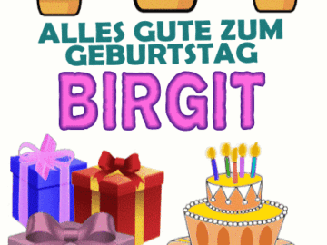 Alles gute zum geburtstag Birgit
