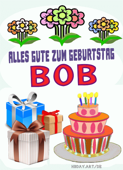 Alles gute zum geburtstag Bob