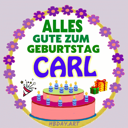 Alles gute zum geburtstag Carl