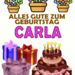 Alles gute zum geburtstag Carla