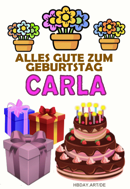 Alles gute zum geburtstag Carla