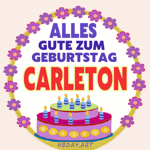 Alles gute zum geburtstag Carleton