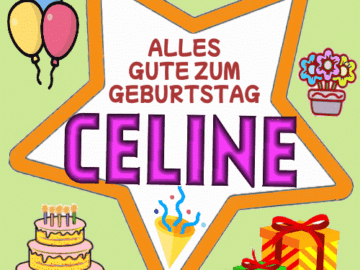 Alles gute zum geburtstag Celine