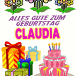 Alles gute zum geburtstag Claudia