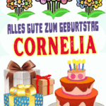 Alles gute zum geburtstag Cornelia