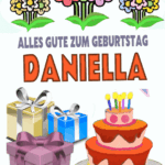 Alles gute zum geburtstag Daniella