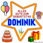 Alles gute zum geburtstag Dominik