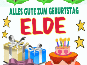 Alles gute zum geburtstag Elde