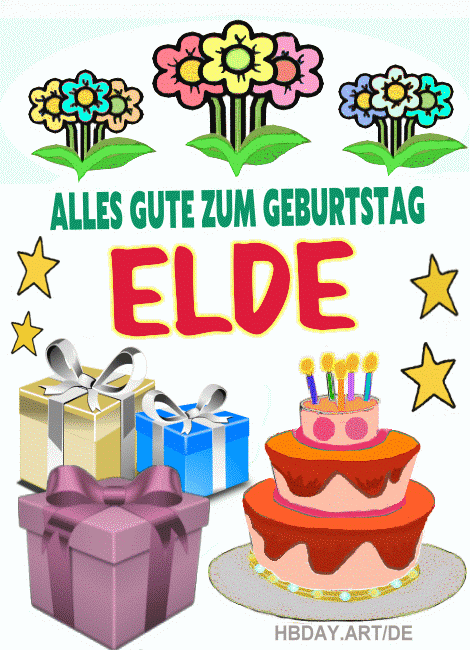 Alles gute zum geburtstag Elde