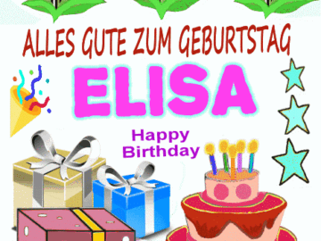 Alles gute zum geburtstag Elisa