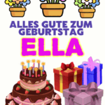 Alles gute zum geburtstag Ella