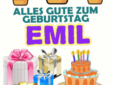 Alles gute zum geburtstag Emil
