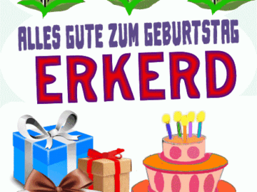 Alles gute zum geburtstag Erkerd