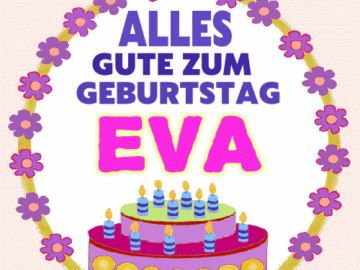 Alles gute zum geburtstag Eva