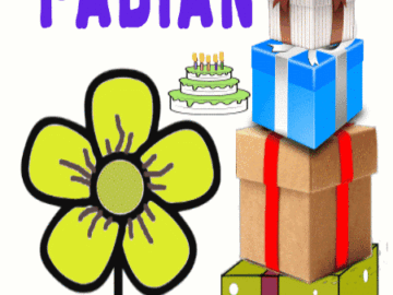 Alles gute zum geburtstag Fabian