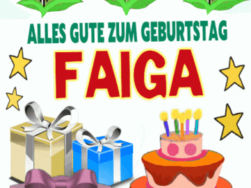 Alles gute zum geburtstag Faiga