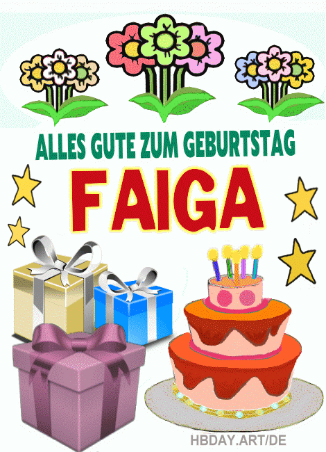 Alles gute zum geburtstag Faiga