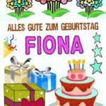 Alles gute zum geburtstag Fiona