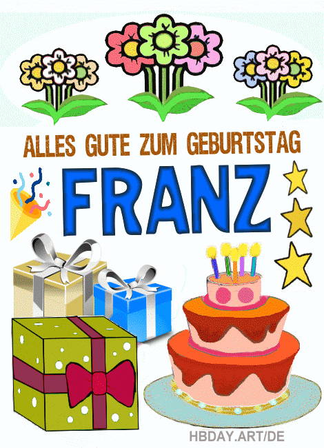 Alles gute zum geburtstag Franz