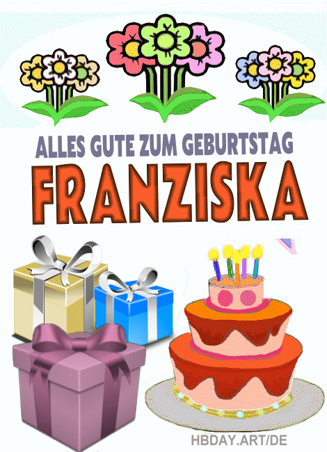 Alles gute zum geburtstag Franziska