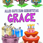 Alles gute zum Geburtstag Grace