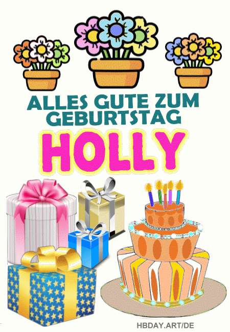 Alles gute zum geburtstag Holly