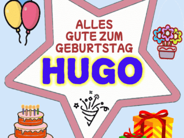Alles gute zum geburtstag Hugo